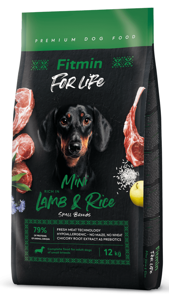 Fitmin dog For Life Lamb & Rice Mini 12 kg